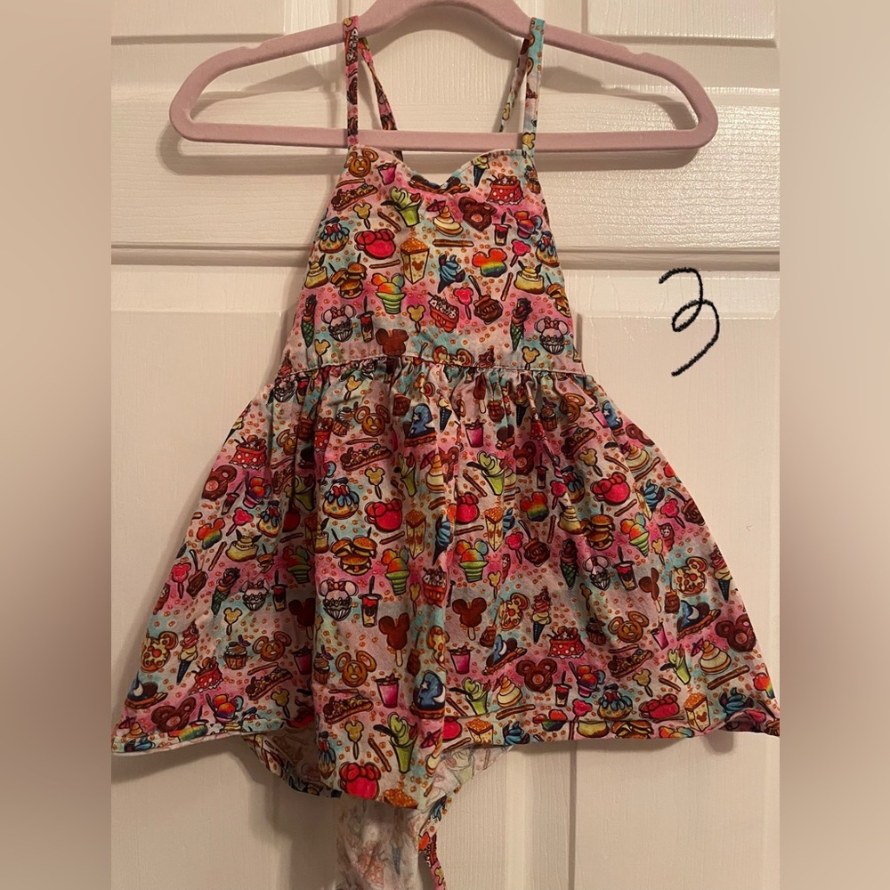Handmade girls Disney dress - Picture 2 of 3